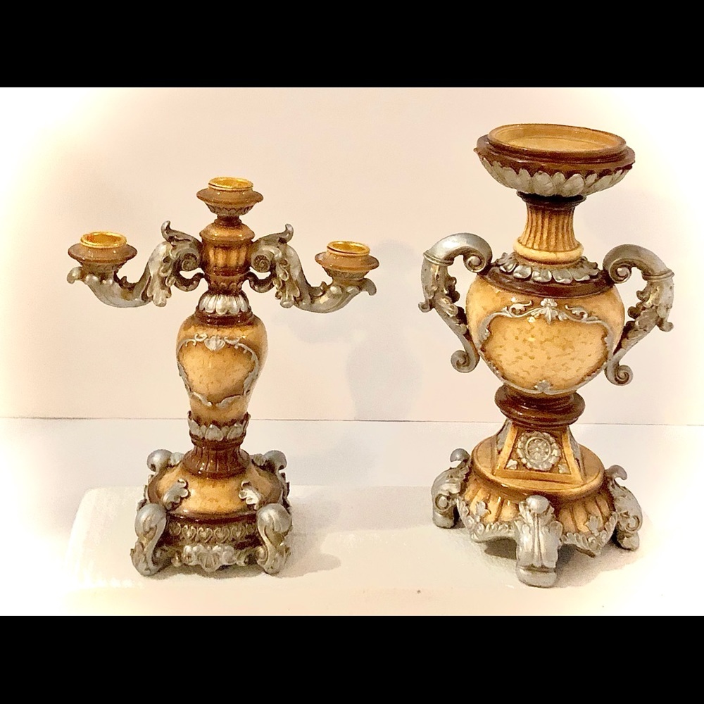 2 Candle Stick Holders.
